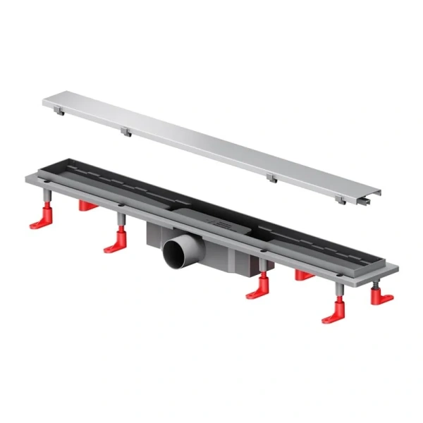 Душевой лоток Am.Pm PrimeFlow 70 см хром матовый W02SC-U11-070-04SB (детальная фотография), матовый хром