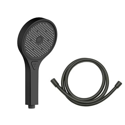 Душевой комплект Vincea черный - фото 2