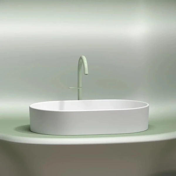 Раковина Ceramica Nova Element 60 см белая матовая CN6048MW (детальная фотография), в наличии