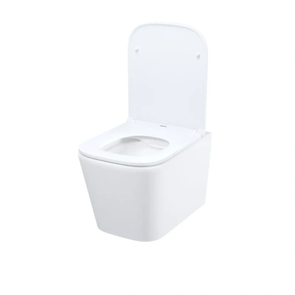 Унитаз подвесной IDDIS Bild белый BILRNSEi25 (детальная фотография), без бачка, со скрытым бачком