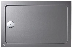 Душевой поддон Jacob Delafon Flight 160х90 см с антискользящим покрытием антрацит