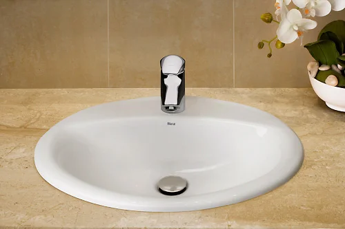 Раковина Roca Aloa 56 см белая 327865000 (детальная фотография), 55 см