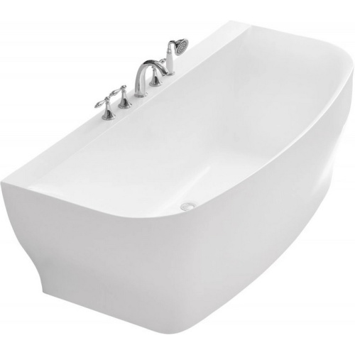 Ванна акриловая BelBagno 165х80 см белая BB74-1650 (детальная фотография)