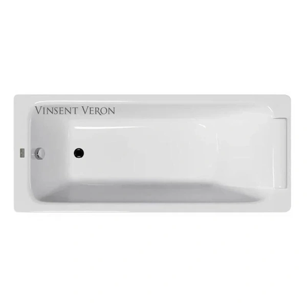 Чугунная ванна Vinsent Veron Italon VIT1707045, 170 x 70 см, цвет белый (детальная фотография)