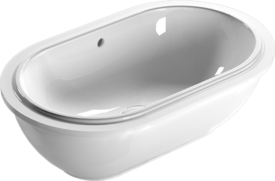 Раковина встраиваемая Globo Forty3 SC043.BI (детальная фотография)