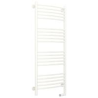 Полотенцесушитель электрический правый, цвет белый перемычка выгнутая Сунержа Богема 2.0 1200х500