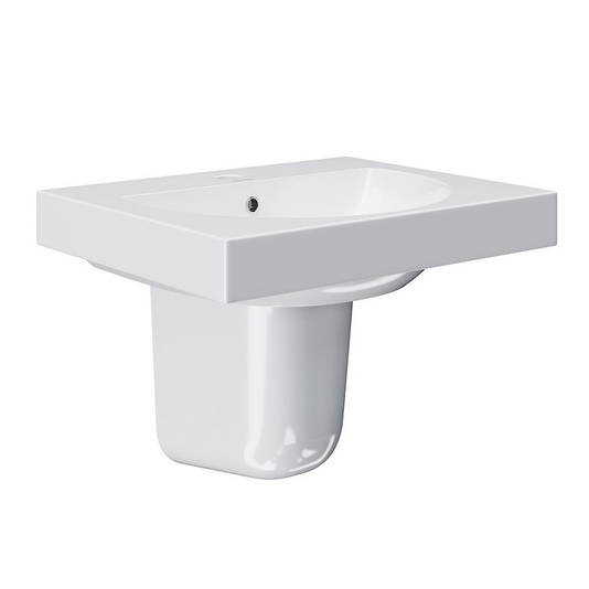Раковина Kerama Marazzi Buongiorno 60 см белая BG.wb.60 (детальная фотография), 60 см