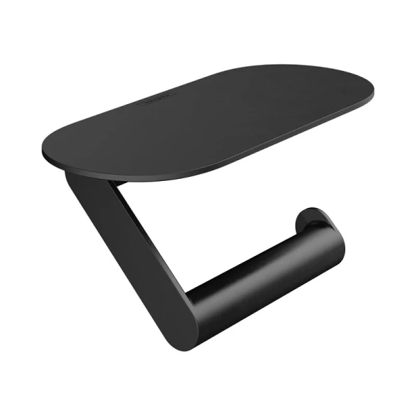 Бумагодержатель Hansgrohe WallStoris матовый черный 27928670 (детальная фотография)