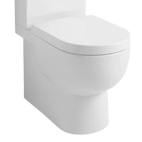 Унитаз под бачок, цвет белый матовый, Simas E-line EL 07 BI MATT (детальная фотография)