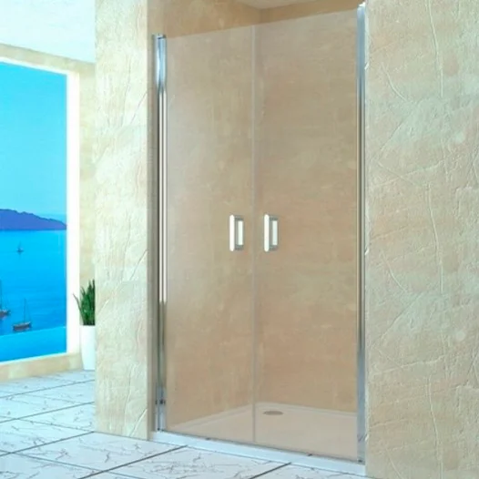 Душевая дверь в нишу RGW Leipzig LE-06 100 см профиль хром 06120600-11 (детальная фотография), современные, hi-tech