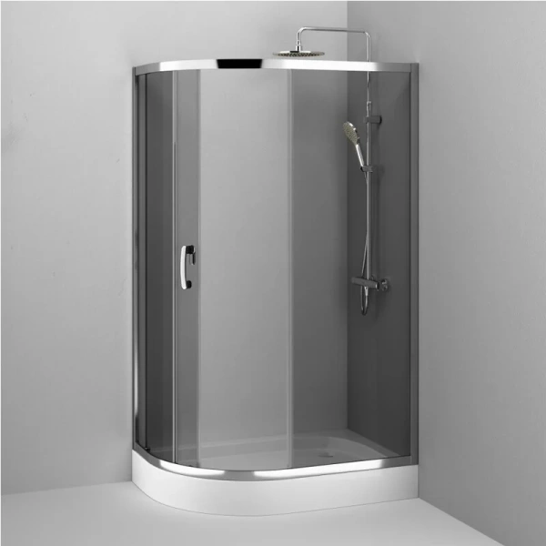 Душевой уголок Am.Pm Like 120х80 см стекло тонированное W83G-302U120CG (детальная фотография)