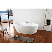 Акриловая ванна Abber 170х80 см отдельностоящая