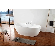 Акриловая ванна Abber 170х80 см отдельностоящая