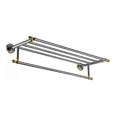 Полотенцедержатель Migliore Mirella хром/золото