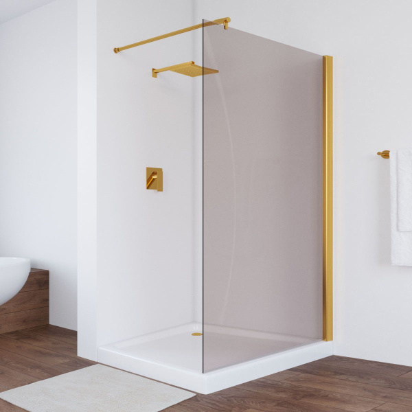 Душевая перегородка Vegas-glass EAF 116 (детальная фотография), недорогие, стеклянные