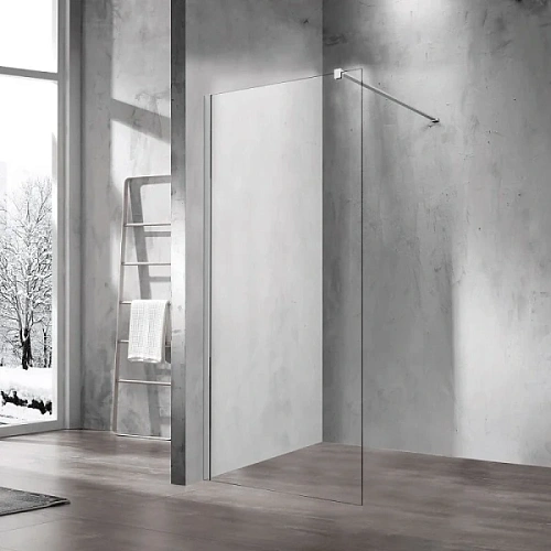 Душевая перегородка Vincea Walk-In 70 см профиль хром - фото 1