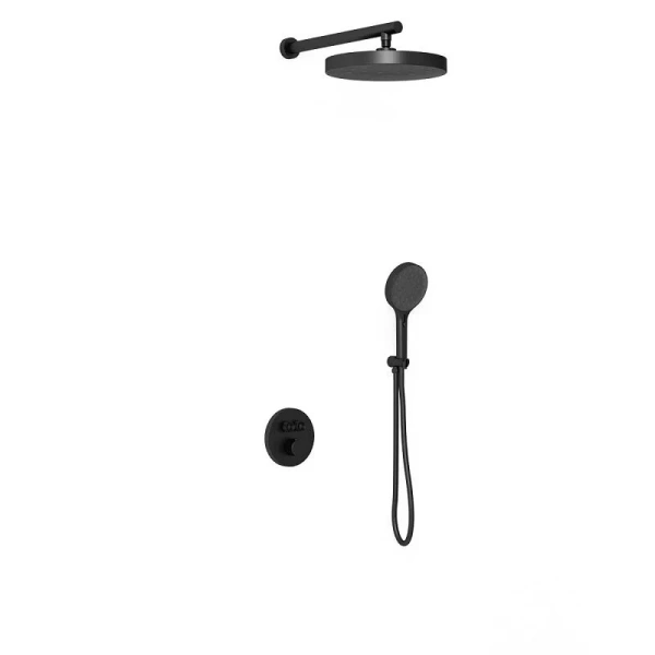 Душевой комплект Vincea Inspire черный VSFW-3I22MT2MB (детальная фотография)