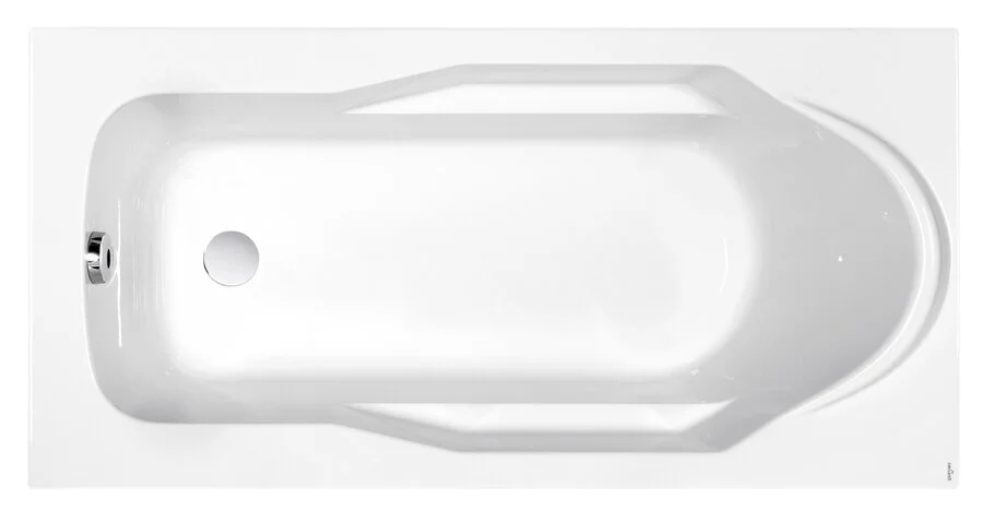 Ванна акриловая Cersanit Santana 63324 160 x 70 см, прямоугольная, белая (детальная фотография), акриловые