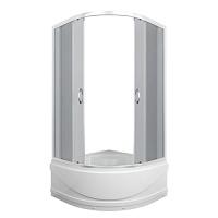 Душевой уголок, стекло тонированное, Erlit Comfort