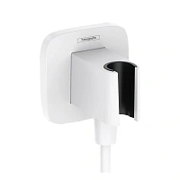 Шланговое подсоединение Hansgrohe FixFit белый матовый