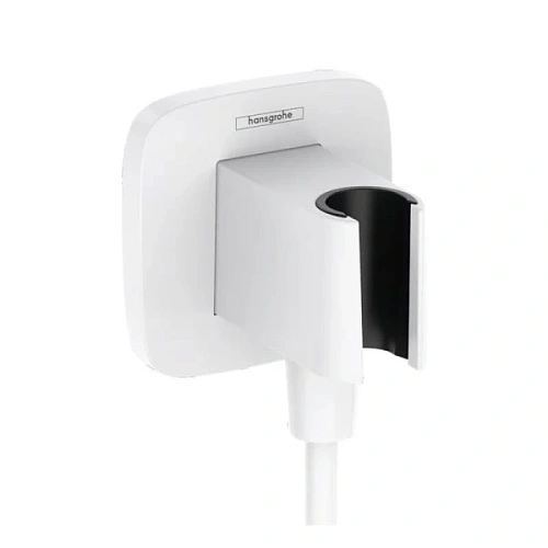Шланговое подсоединение Hansgrohe FixFit белый матовый - фото 2