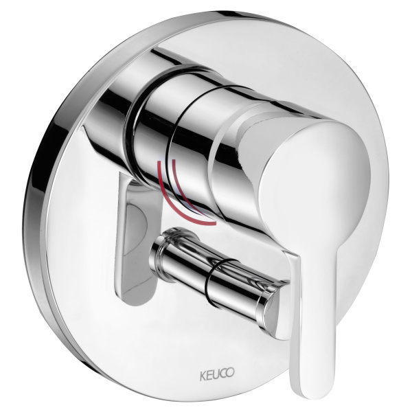 Смеситель для ванны встраиваемый Keuco Elegance 51672 010181 (детальная фотография)