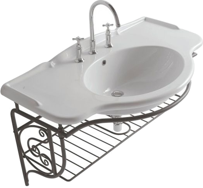 Раковина консоль Globo Paestum PA0223X (детальная фотография)