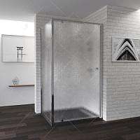 Душевой уголок, стекло шиншилла, RGW Passage