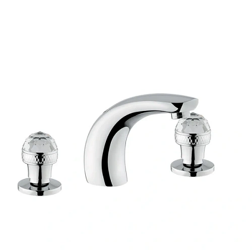 Смеситель для раковины Migliore Axo Swarovski хром - фото 1