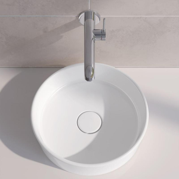 Раковина Keuco Stageline 40 см керамическая, белая 32880310400 (детальная фотография), современные, hi-tech