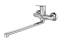 Смеситель для ванны IDDIS Zodiac с длинным изливом