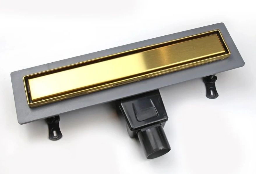 Душевой лоток RGW Drain Leo 40 см золото 60213140-06 (детальная фотография)