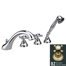 Смеситель для ванны, бронза, Nicolazzi Nuova Brenta