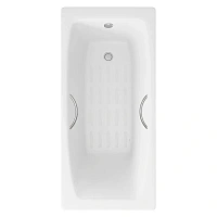 Ванна чугунная Delice Repos 150x70 с ручками