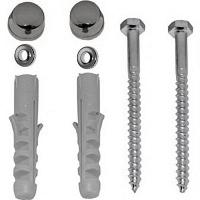 Комплект креплений, цвет хром, Tiffany World