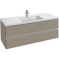 Тумба под раковину подвесная Jacob Delafon Vox 120 см серая кожа