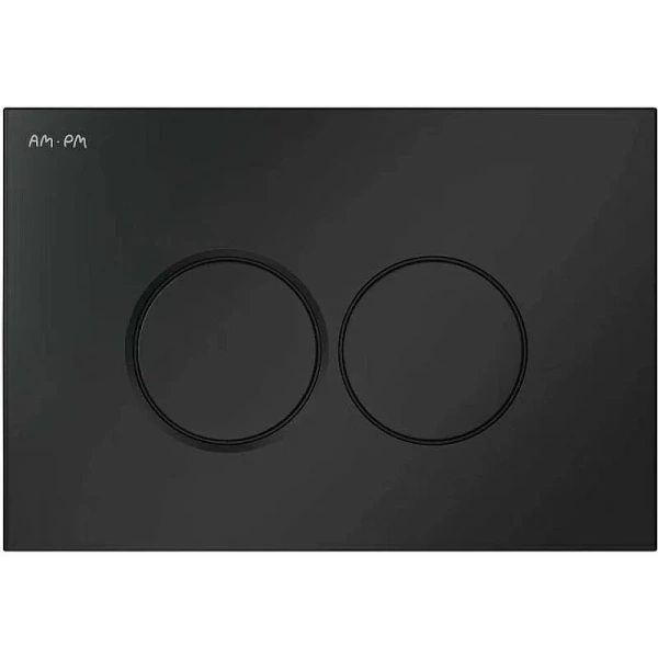 Унитаз с инсталляцией Am.Pm Sense клавиша черная матовая IS110138.741701 (детальная фотография) index_3