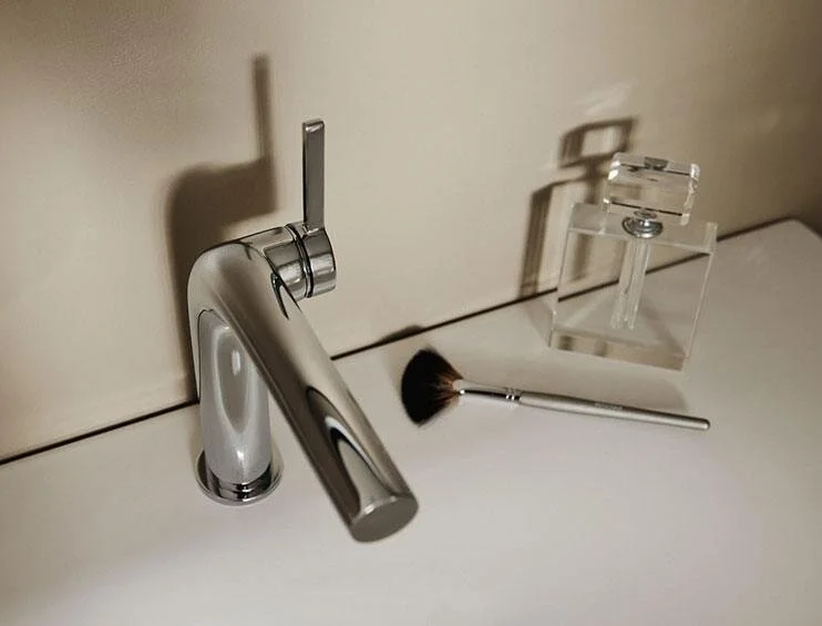 Смеситель для раковины Keuco Edition 400 51504 010102 (детальная фотография), современные, hi-tech