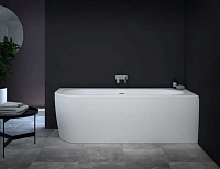 Ванна акриловая Cezares Slim 180x80 см белая, правосторонняя