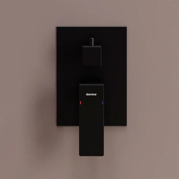 Смеситель для душа Damixa Gala черный 537100300 (детальная фотография), современные, hi-tech