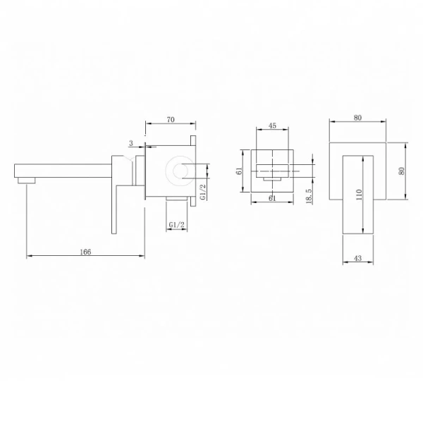 Смеситель для раковины Abber Daheim белый матовый AF8212W (детальная фотография), для раковины