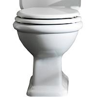 Чаша для унитаза-компакта Simas Lante горизонтальный слив, черная