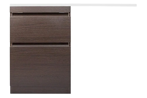 Тумба под раковину напольная Style Line Даллас 58 см венге - фото 2