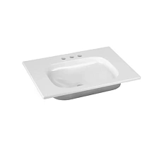 Раковина полувстраиваемая, 3 отверстия под смеситель, Keuco Royal Universe