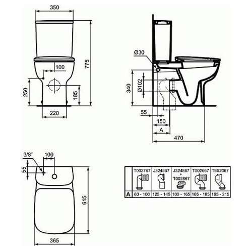 Схема (детальная фотография), с бачком