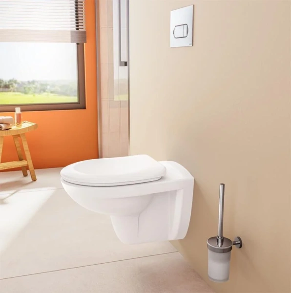 Подвесной унитаз VitrA Normus 6855B003-0101 (детальная фотография), фарфор, керамика