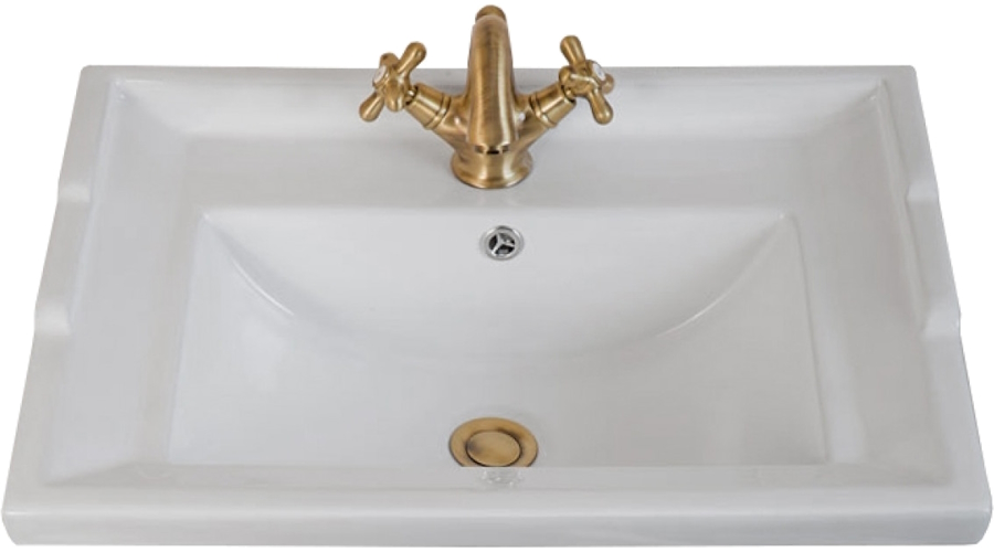 Раковина-консоль, 60 см, La Beaute Vivien LA1760 (детальная фотография)