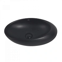 Раковина Abber Bequem 49 см черная матовая