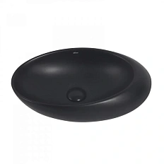 Раковина Abber Bequem 49 см черная матовая