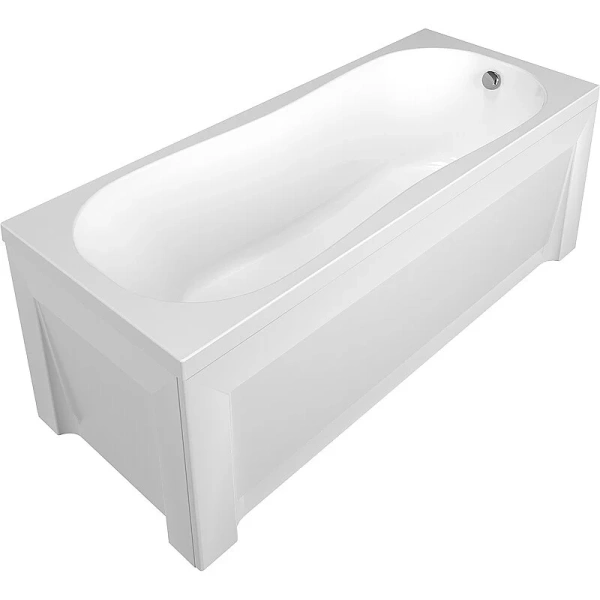 Акриловая ванна Timo INKA1570, 150 х 70 см, цвет белый (детальная фотография), современныe, hi-tech